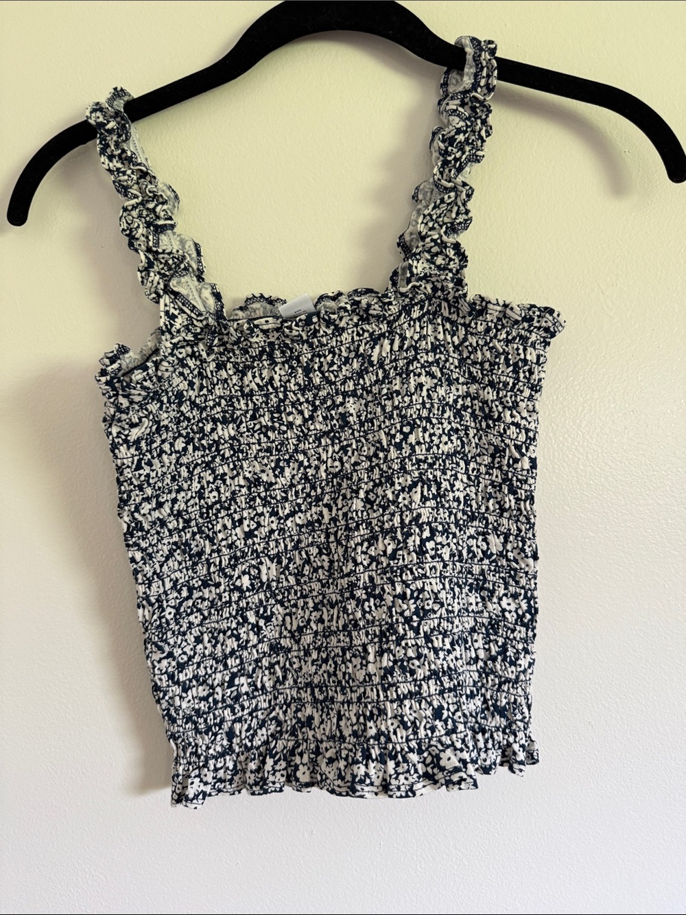 Old Navy Smocked Ruffled Tank Top